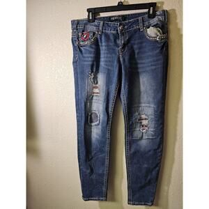 Premiere by Rue21 Low Rise Skinny Jeans, Womens Size 11/12 R J903